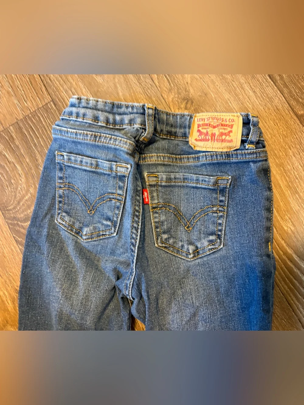 Levi's Girls' Blue Flare Jeans
